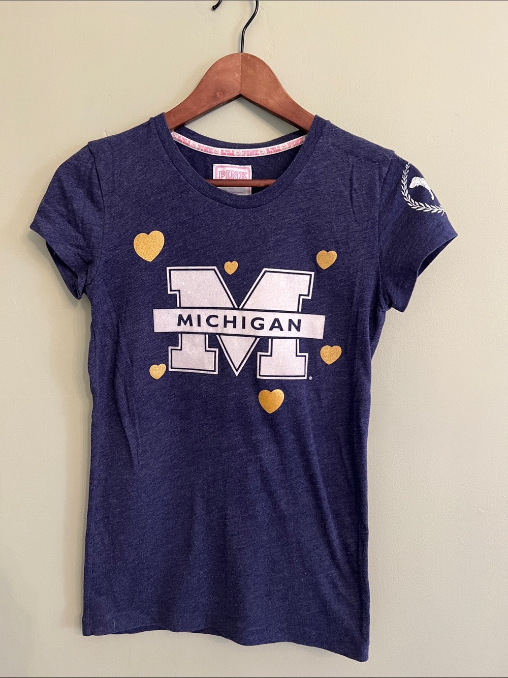 Victoria's Secret PINK University of Michigan Spirit Tee